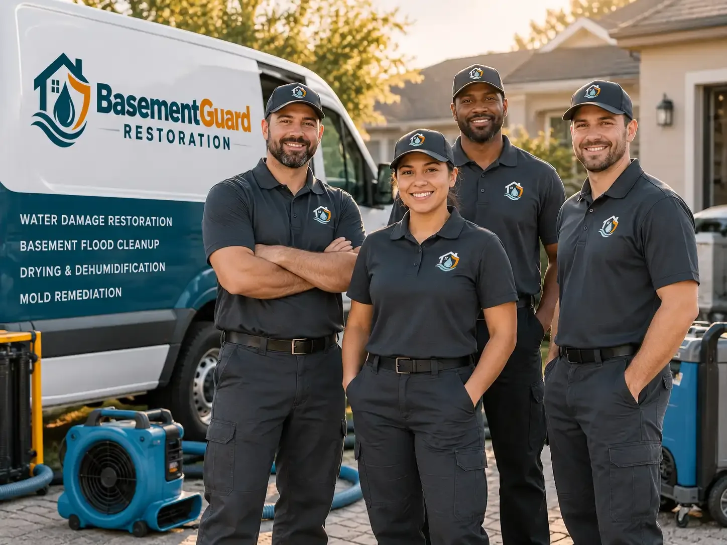 Basement Water Damage Restoration company in Corsica, SD